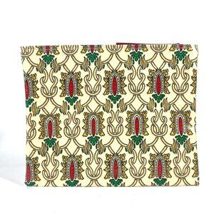 GUCCI Garden pouch bag Clutch bag Coating canvas Red